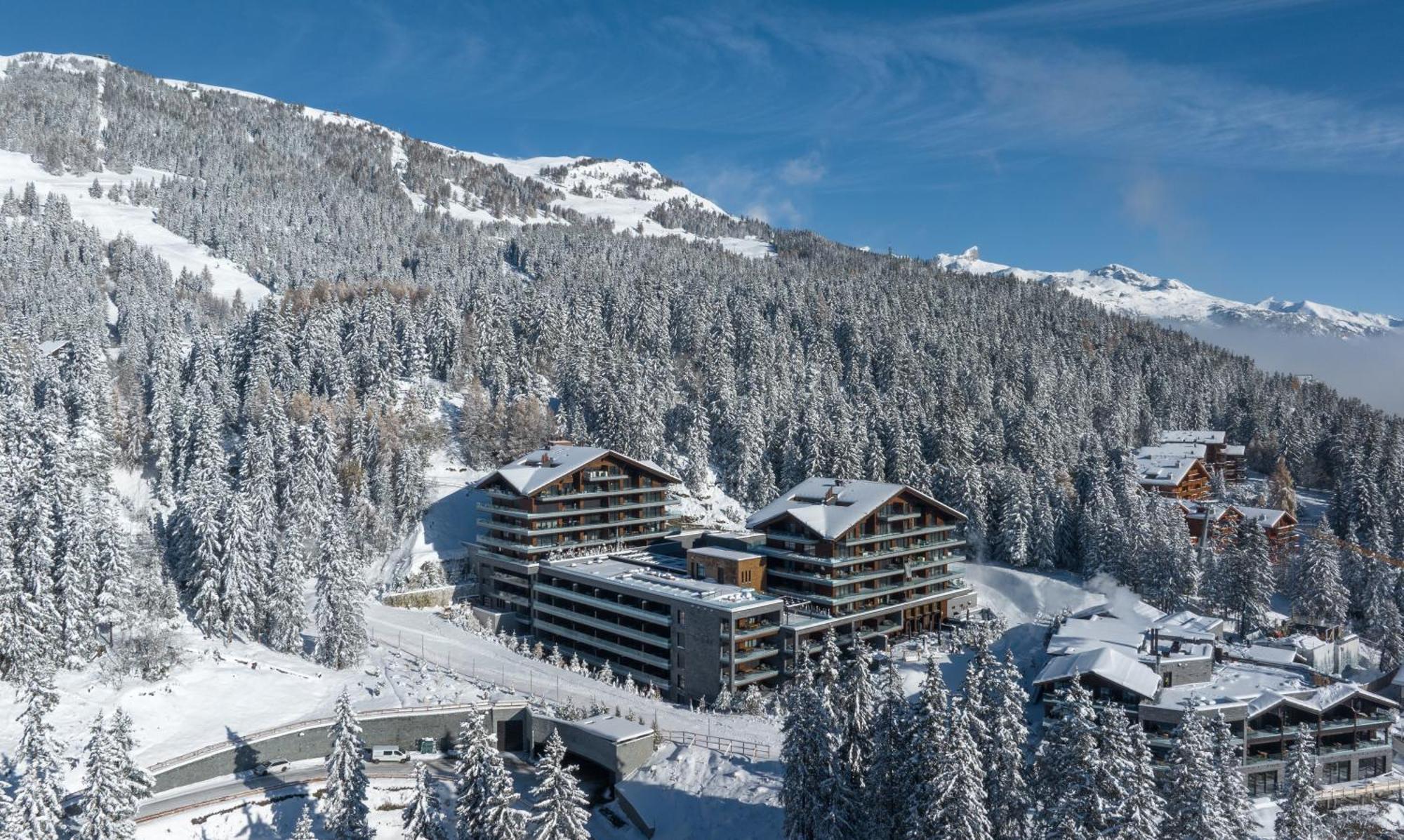 Hotel Six Senses Crans-Montana Exteriér fotografie